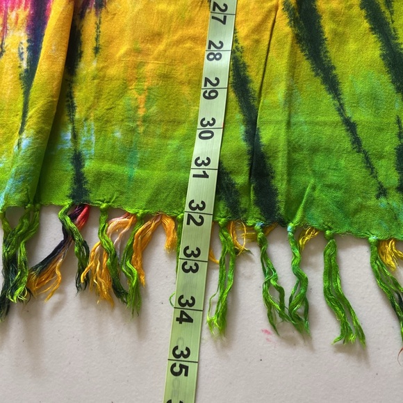 Tie-dye Pashmina Scarf - Picture 4 of 6